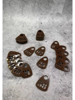 Номерки для гардероба прорезные