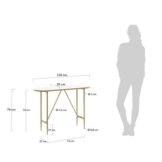 Консоль Elisenda 110х35 см