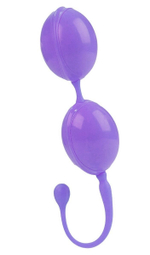 Фиолетовые каплевидные вагинальные шарики L'amour Premium Weighted Pleasure System