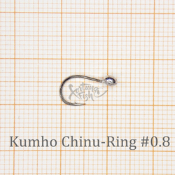 Крючок с напайкой Kumho Chinu-Ring (50 шт/уп)