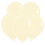 Шар (5"/13 см) Нежно-желтый, Пастель Матовый (Макаронс) (620) 100 шт.