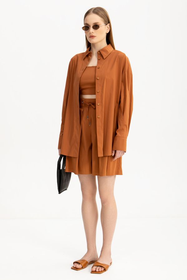 Рубашка оверсайз