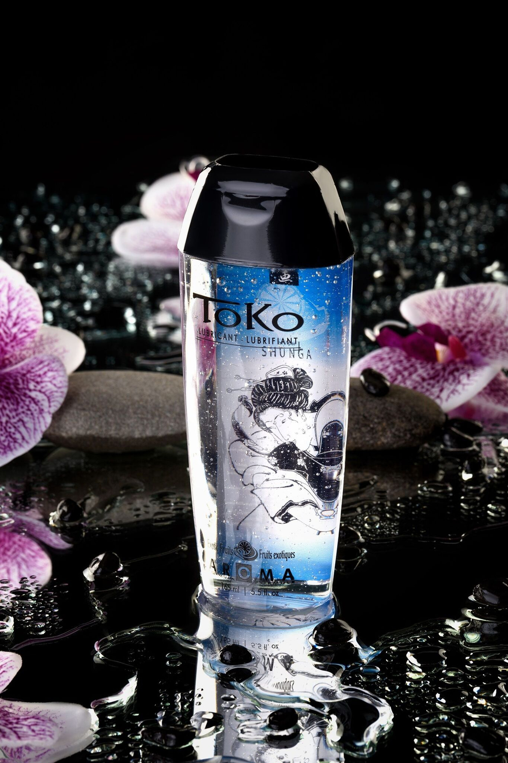 Съедобный лубрикант Shunga Toko – экзотические фрукты, 165 мл