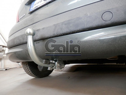 Фаркоп оцинкованный Galia P032A для Peugeot 207 хетчбек 2006-2012(паспорт и сертификат в комплекте)(без электрики)