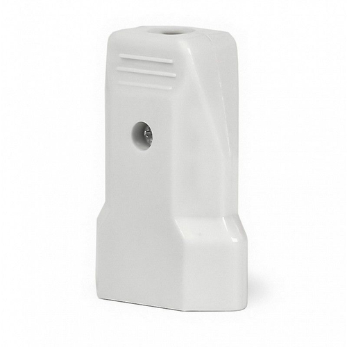 Штепсельное гнездо под плоскую вилку белое SBE-2.5-S06-w