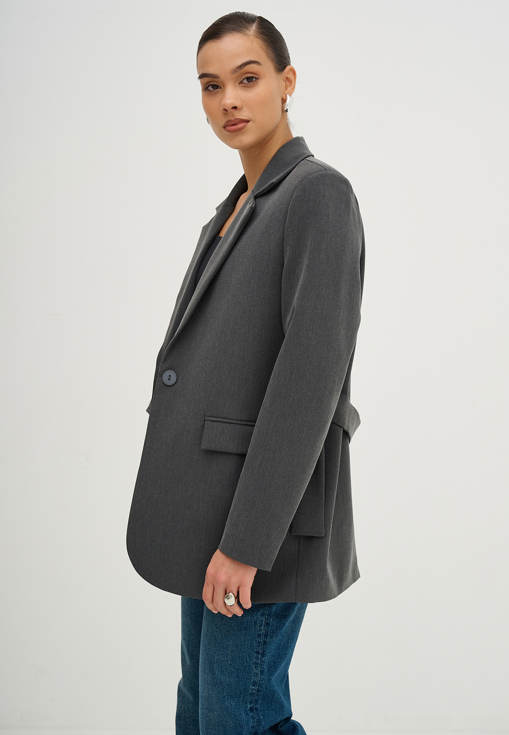 Пиджак асимметричный