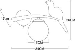 Настенный светильник Arte Lamp