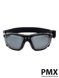 Очки PMX Mark II G-7620STRX Anti-Fog Diopter. Серые
