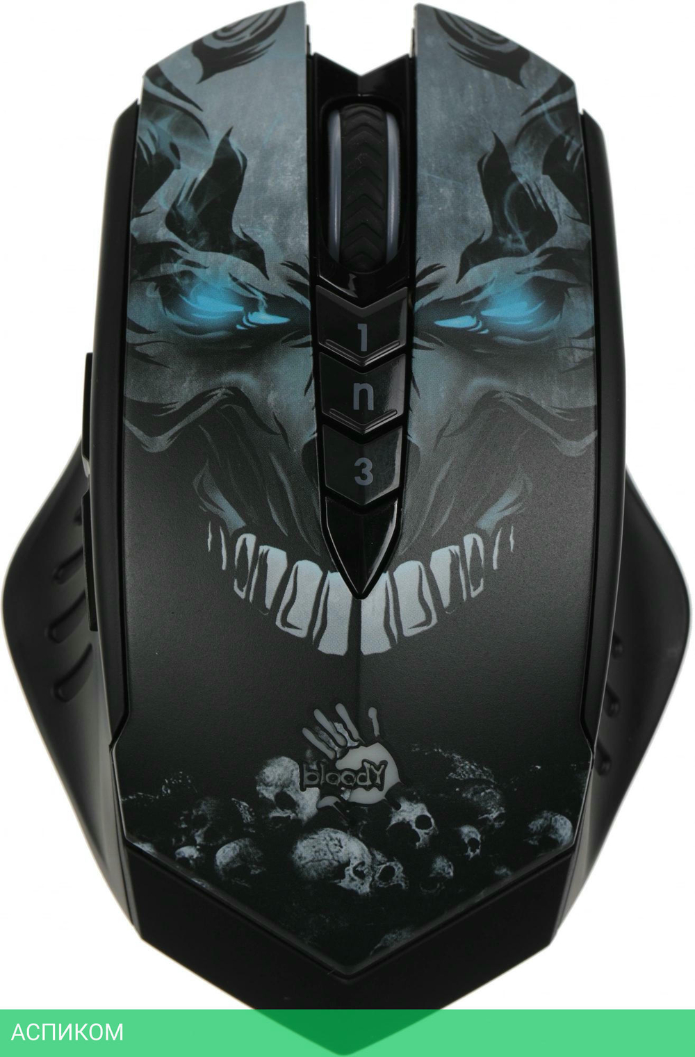 Мышь A4Tech Bloody R80 Plus SKULL