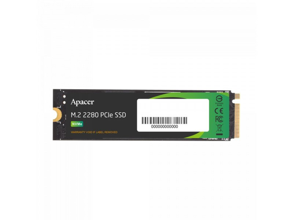 SSD накопитель Apacer AS2280F4 4ТБ, M.2 2280, PCIe 5.0 x4, NVMe [AP4TBAS2280F4-1]