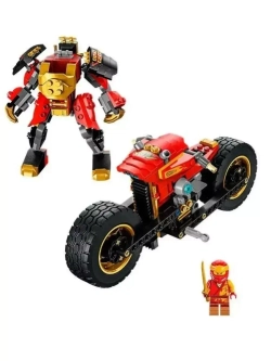 Конструктор Ниндзя Робот-гонщик ЭВО Кая 312 деталей