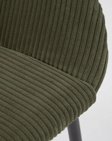 Стул Konna зеленый вельвет | La Forma | Испания | Купить в Hallberg.ru