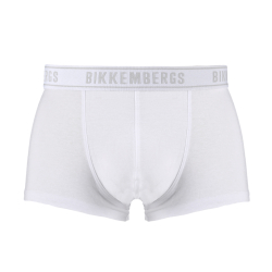 Мужские трусы хипсы (белый) набор 2 в 1 Bikkembergs BKK1UTR15BI