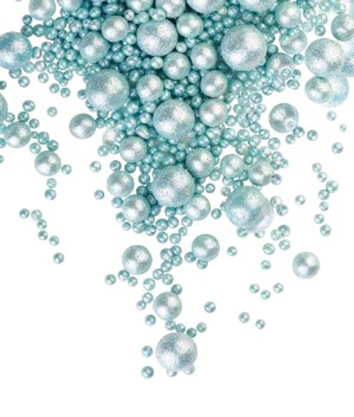 Кондитерская посыпка с мягким центром "Блеск", лазурный, 50 г