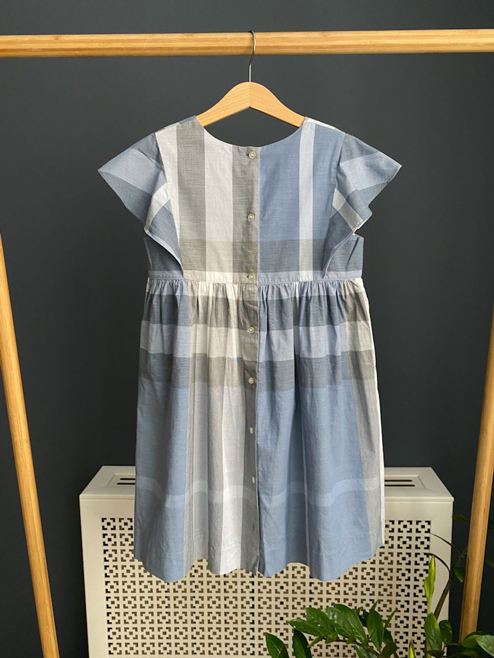 Хлопковое платье Burberry, 140