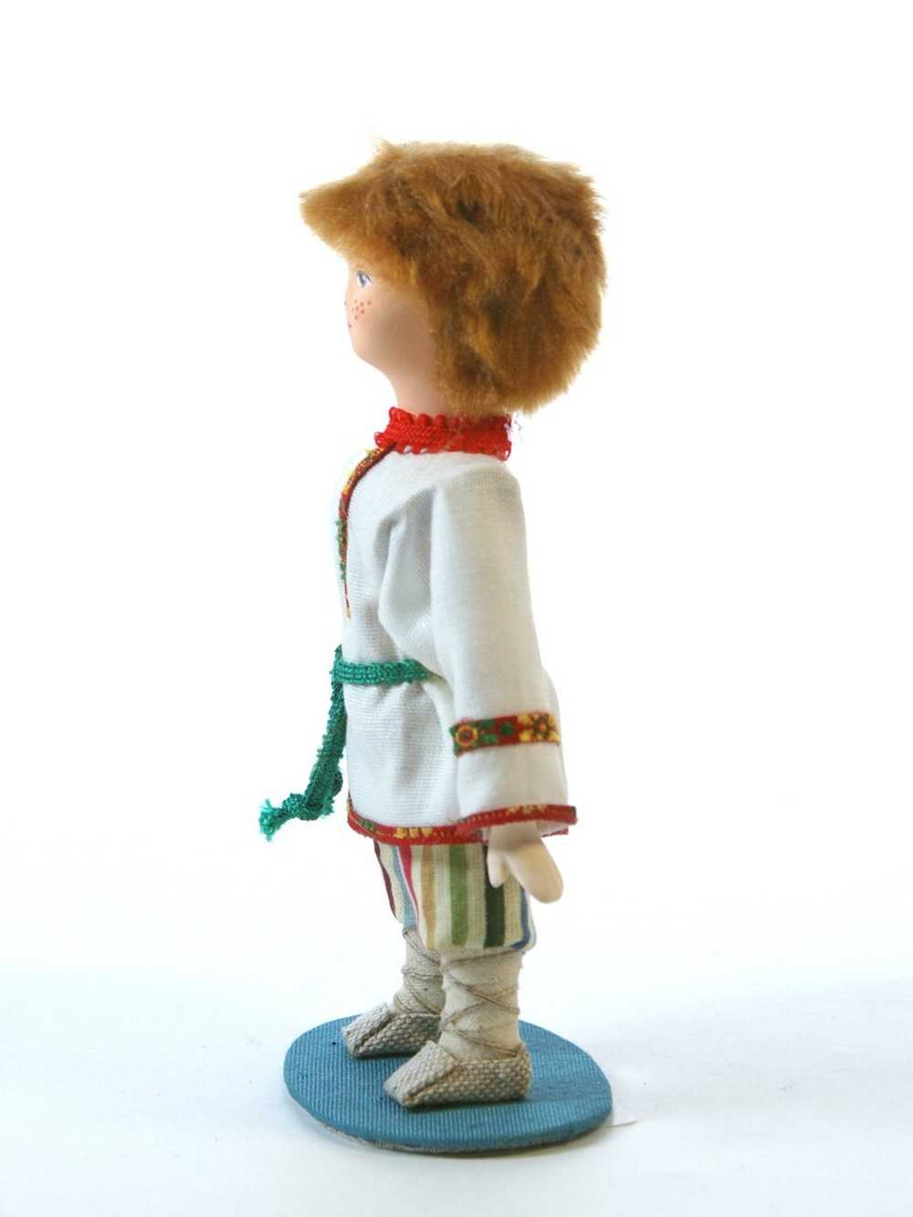Кукла коллекционная деревенский Мальчик