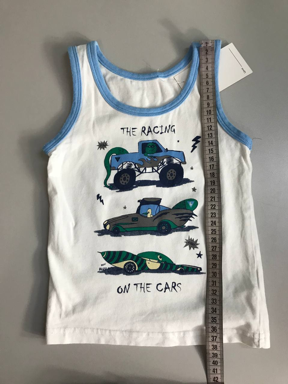 Майка Barcito простая, хлопковая на 3-4 года