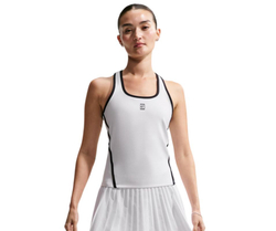 Женский топ теннисный Nike Court Advantage Tank - white/black