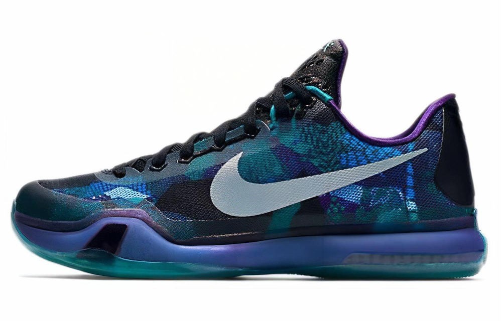 Кроссовки Nike Kobe 10 Ep Overcome Emerald Glow Reflect Silver Court "Purple"