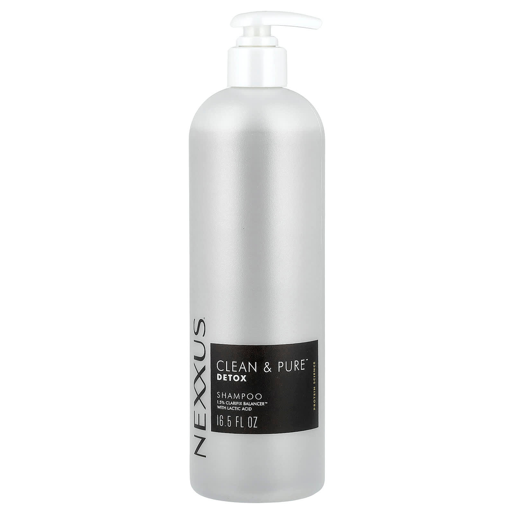 Nexxus, Clean & Pure ™, питательный детокс-шампунь, для всех типов волос, 488 мл (16,5 жидк. унц.)