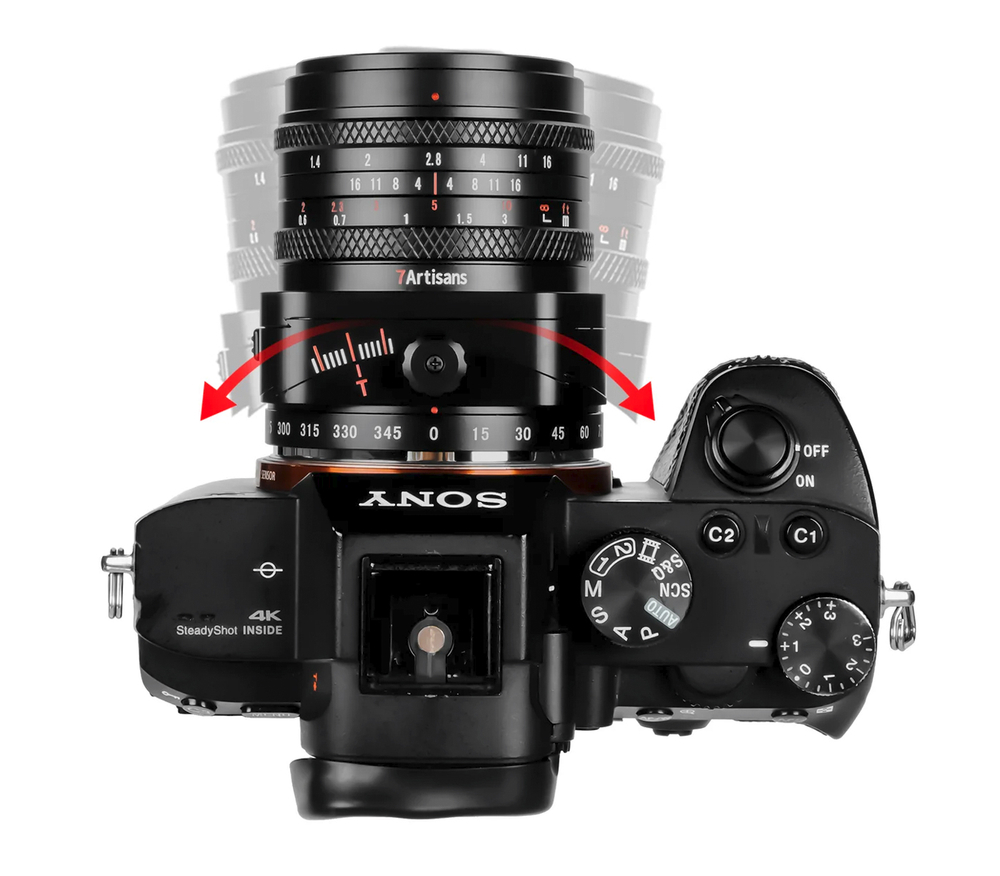 Объектив 7Artisans Tilt-Shift 50mm F1.4 Fujifilm X