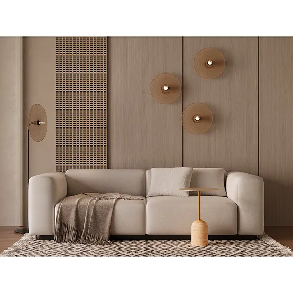 Столик кофейный Gryd, Ø40х54 см, золотистый