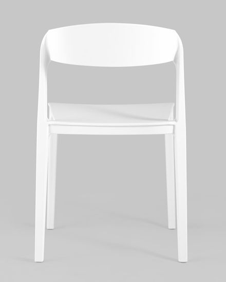 Стул Moris пластик белый
