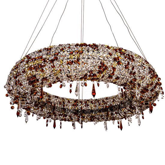 Подвесная люстра Abrasax L.8301-8 BROWN