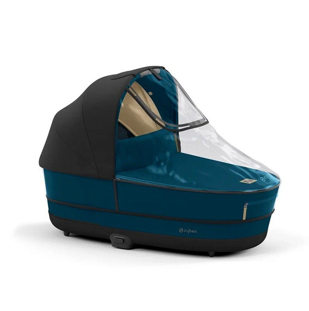 Коляска для новорожденных Cybex Priam IV Rosegold Mountain Blue