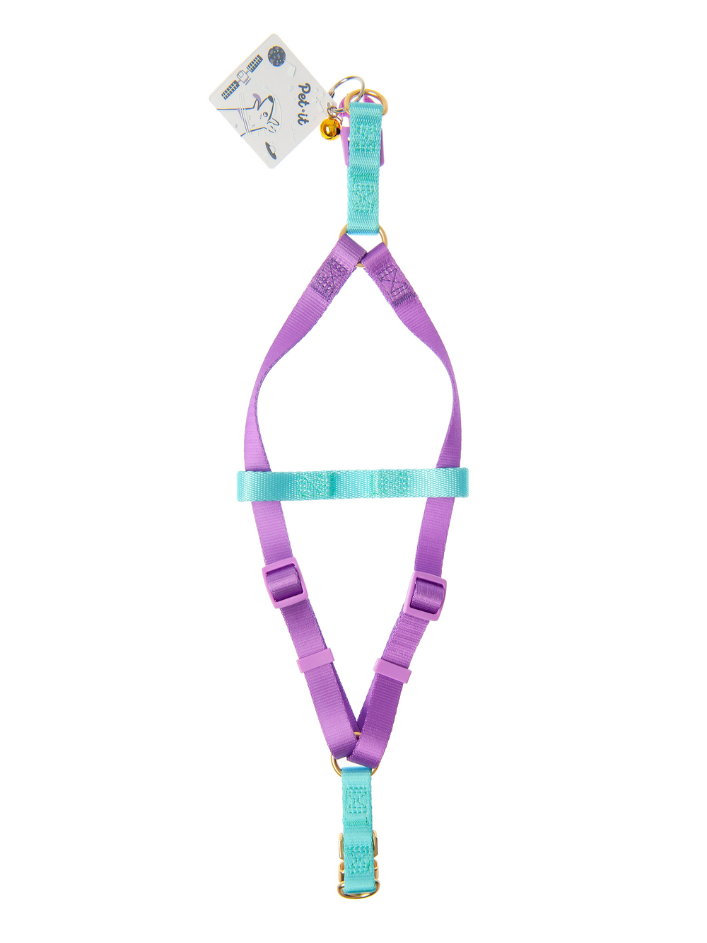 Pet-it Шлейка размер S (36х50 cм) фиолетовая
