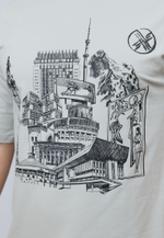 Футболка оверсайз ALMATY MS LIGHT GREY