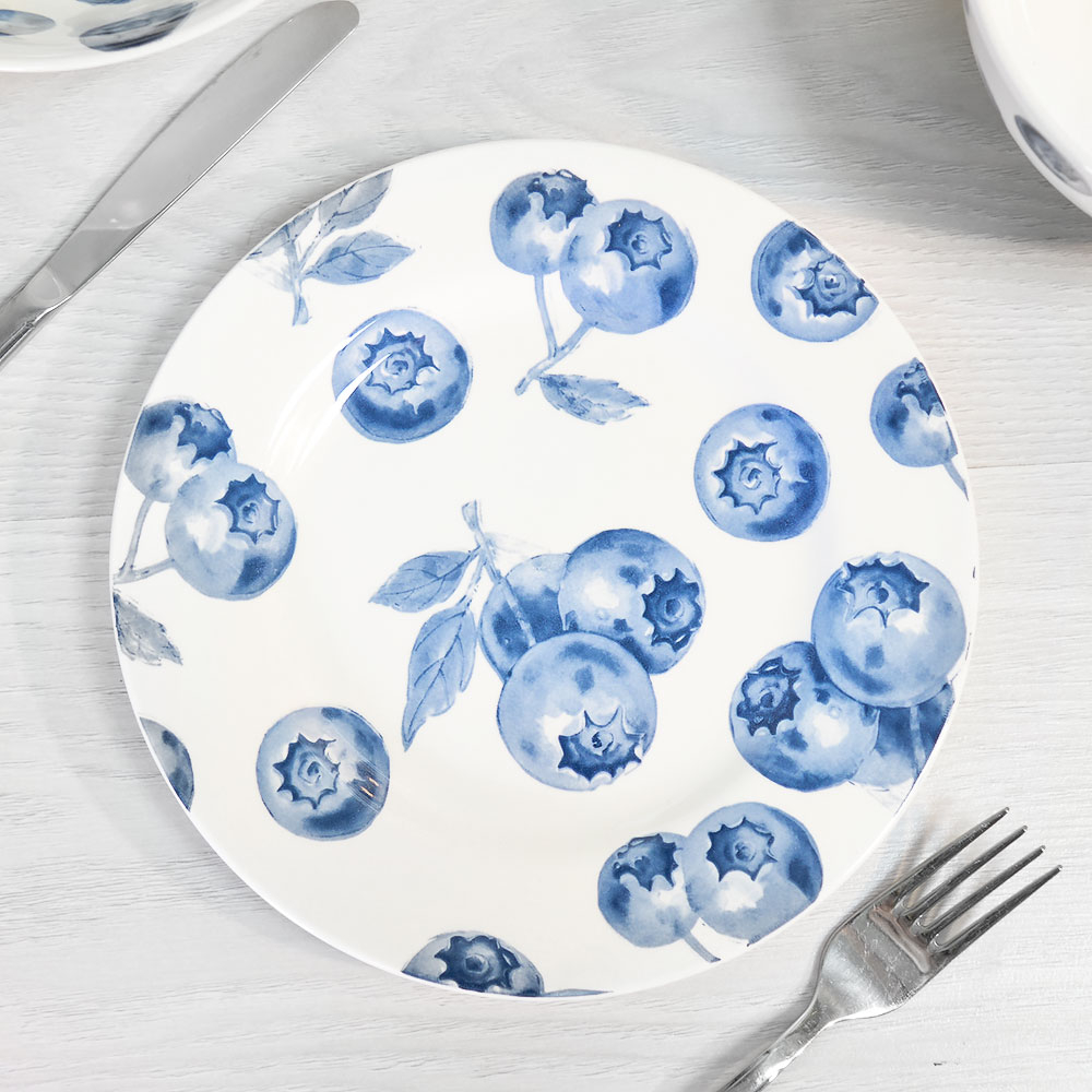 Тарелка десертная 20см Blueberry