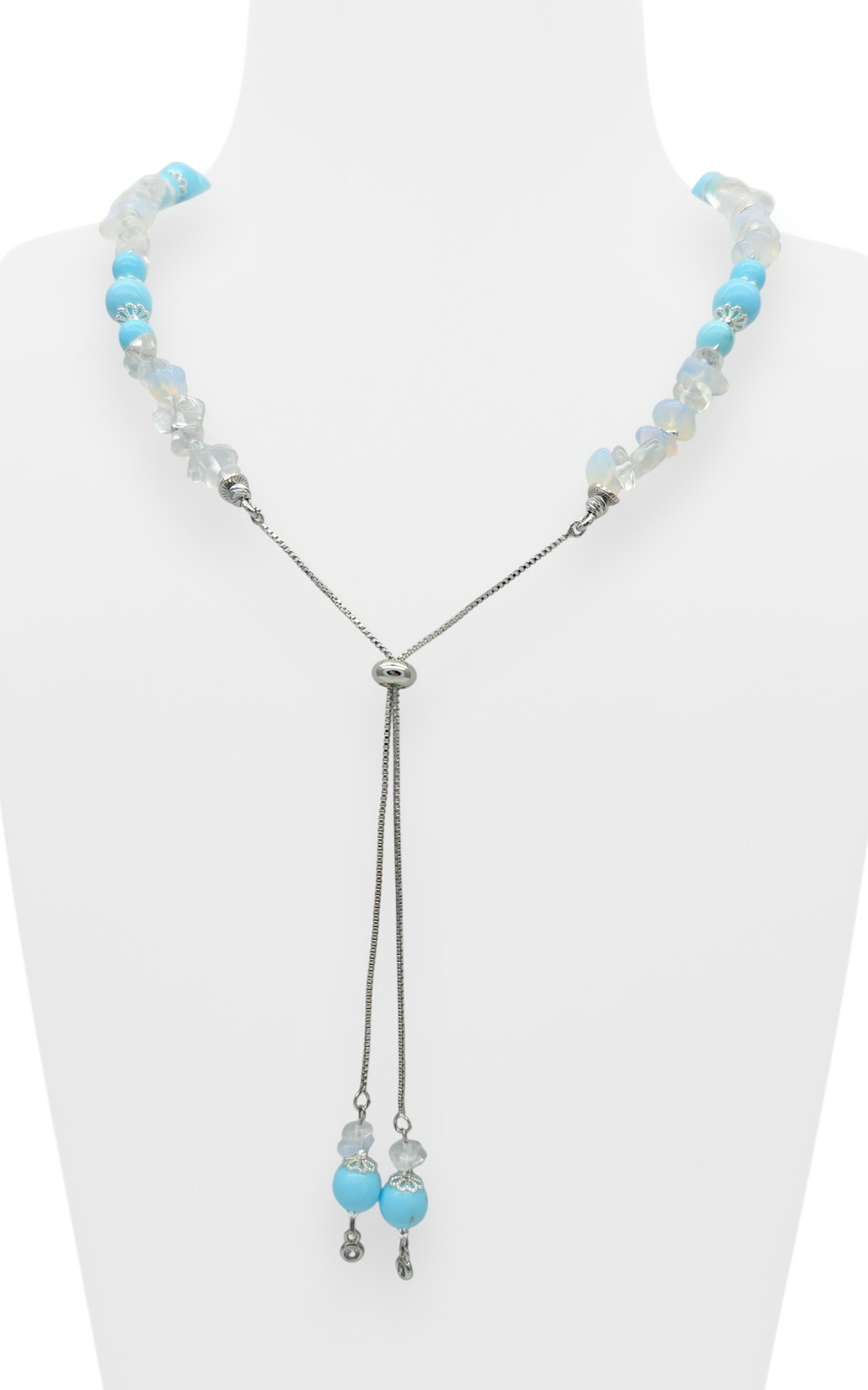 91002714 Колье Роман с камнем