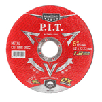 Диск отрезной по металлу P.I.T. 125x22,2x1,2 мм 10 шт в уп.(ACTW01-1251)