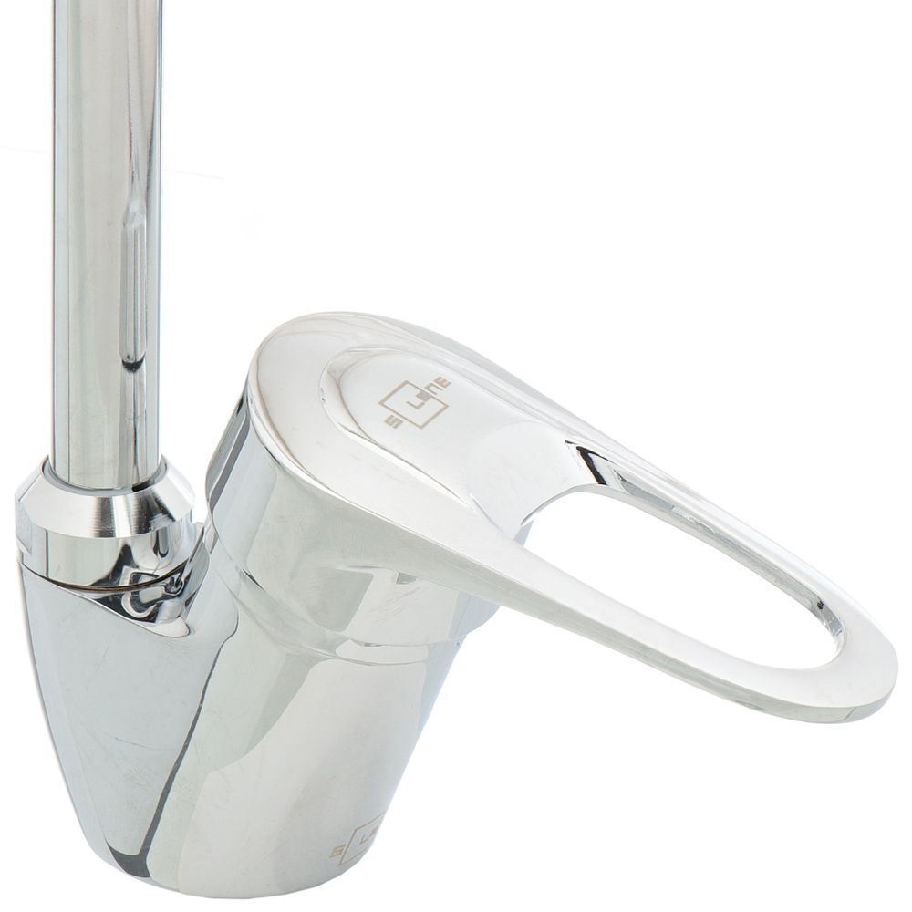 Смеситель для кухни, Solone, гибк излив, с картриджем, хром, LOP4-B043