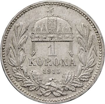 1 крона 1915 Венгрия