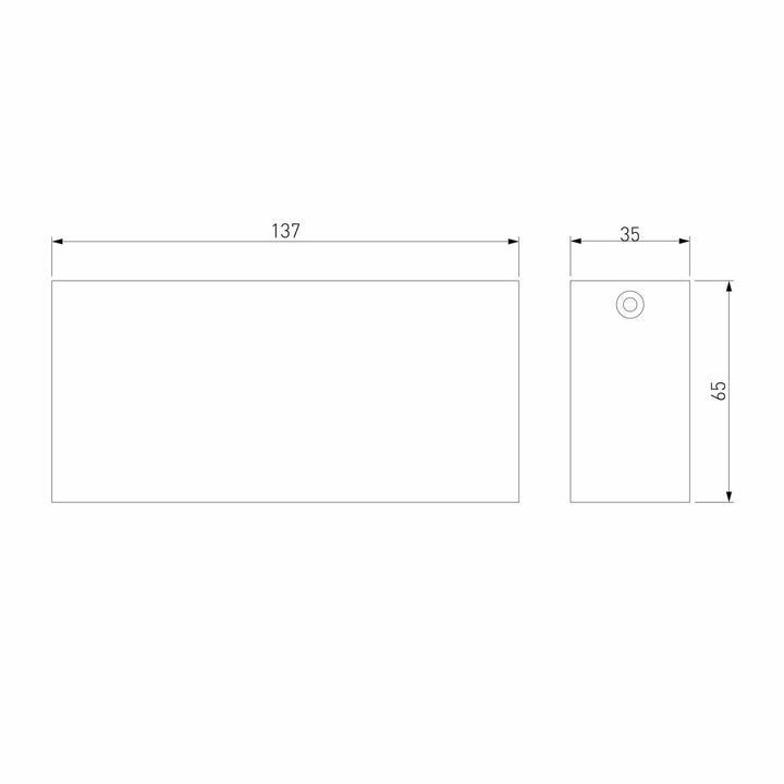 Потолочный светодиодный светильник Elektrostandard Block 25109/LED a066996
