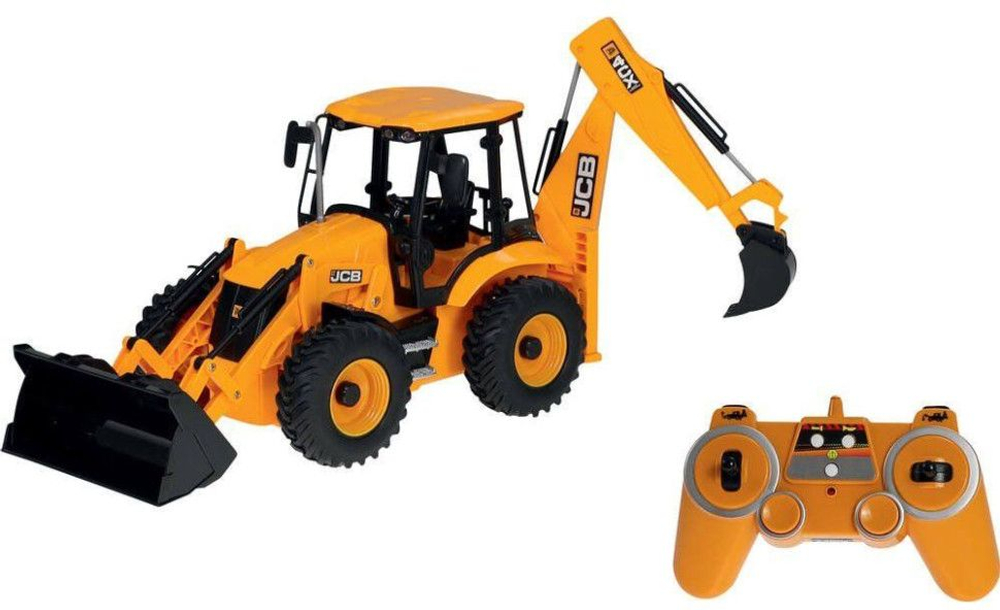 Радиоуправляемый экскаватор-погрузчик Double Eagle JSB 4CX RTR масштаб 1:20 2.4G - E589-003