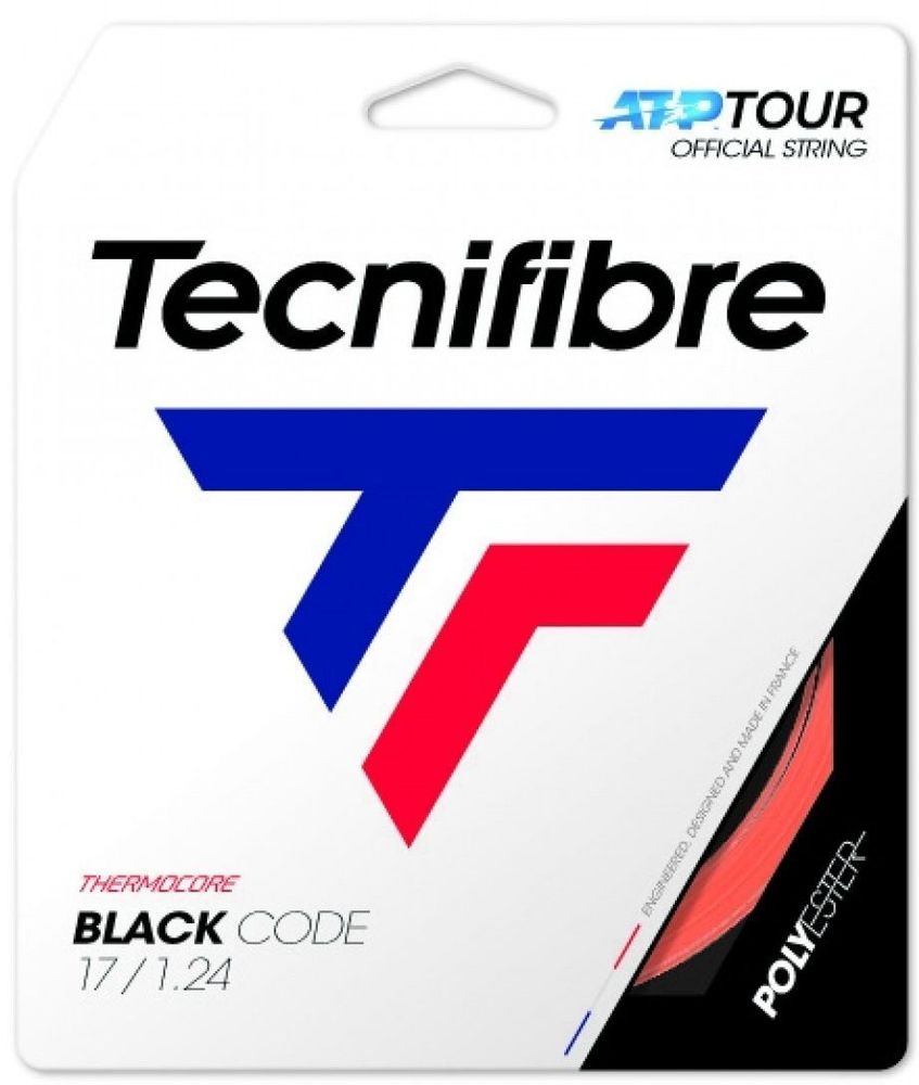Теннисные струны Tecnifibre Black Code (12 m) - fire