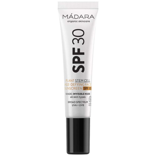 Солнцезащитный крем для лица MADARA Age-Defying Sunscreen SPF 30, пробный размер., 10 мл