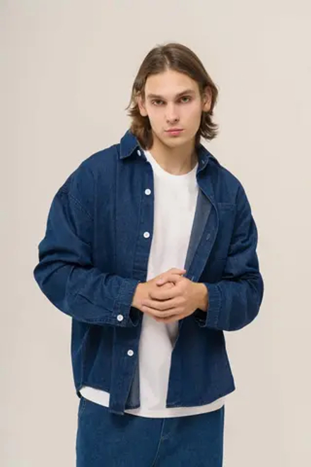 Рубашка KUL'TURA "DENIM" Синий