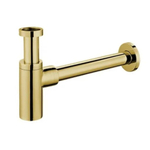 Сифон для мойки, бутыл, 1" 1/4, золото, Frap, F82-3