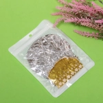 Шапочка фольгированная для окрашивания и хим. завивки волос «Стойкий цвет», цвет золото и серебро, 13*19см