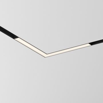 Трековый магнитный светодиодный светильник TR078-2-24W3K-B чёрный 3000K 24Вт 120° Basis Gravity Maytoni