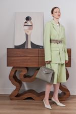 БАЗОВЫЙ ТОНКИЙ РЕМЕНЬ С МЯТОЙ ПРЯЖКОЙ COCOA