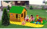 Puzzle + GigaBloks Playground для детских домиков LKids