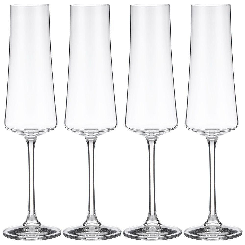 НАБОР БОКАЛОВ ДЛЯ ШАМПАНСКОГО ИЗ 4 ШТ. "XTRA" 210 МЛ