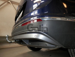 Фаркоп оцинкованный Galia V069C для Volkswagen Tiguan 2007-2016, 2016-, Audi Q3 2011-2018(паспорт и сертификат в комплекте)(без электрики)