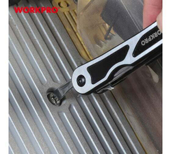 Многоцелевые плоскогубцы WORKPRO 15в1, 150 мм WP382009