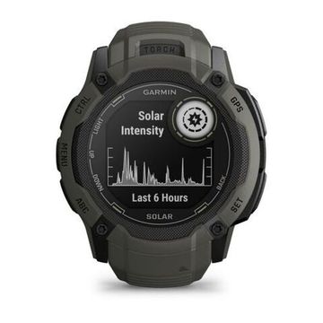Умные часы Garmin Instinct 2X Solar темно-зеленый